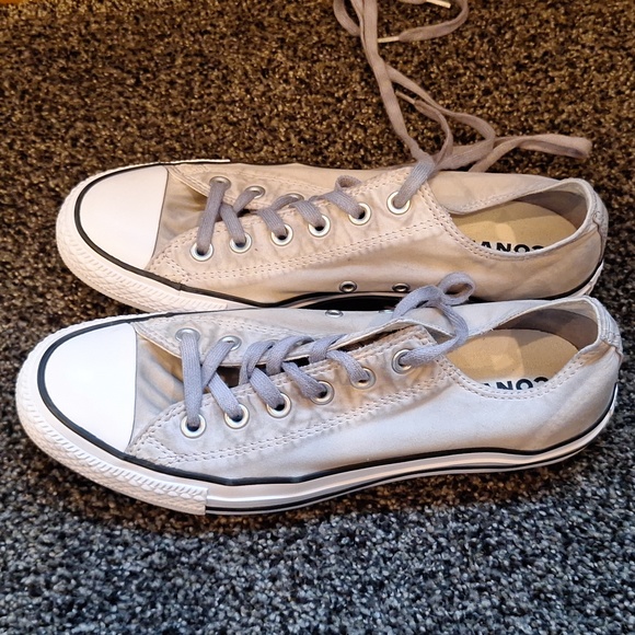 Converse All Star Grey M 7.5 W 9.5 - Picture 2 of 9
